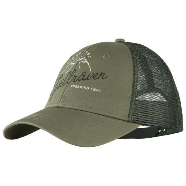 Fjällräven Sunrise Långtradarkeps-Grøn-S/M - Baseball cap, kasket