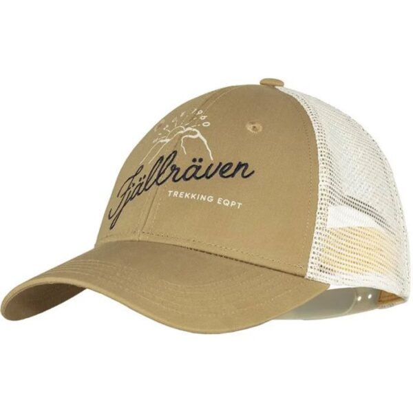 Fjällräven Sunrise Långtradarkeps-Grønwheat Brun-L/XL - Baseball cap, kasket
