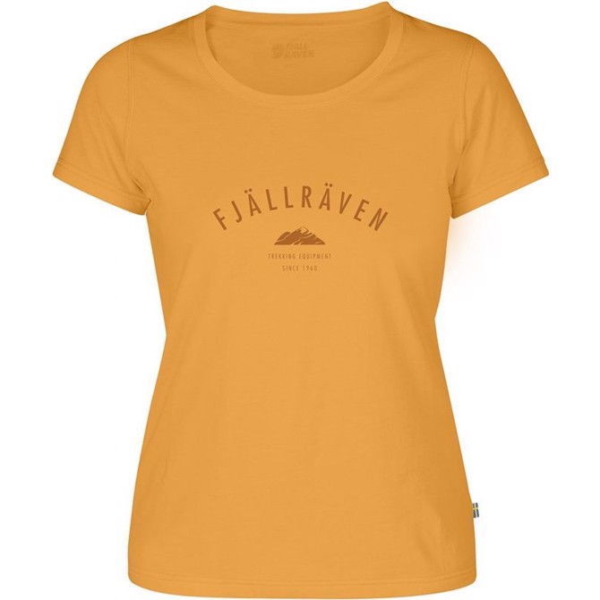 Fjallraven Trekking Equipment T-Shirt Women-campfire yellow-S