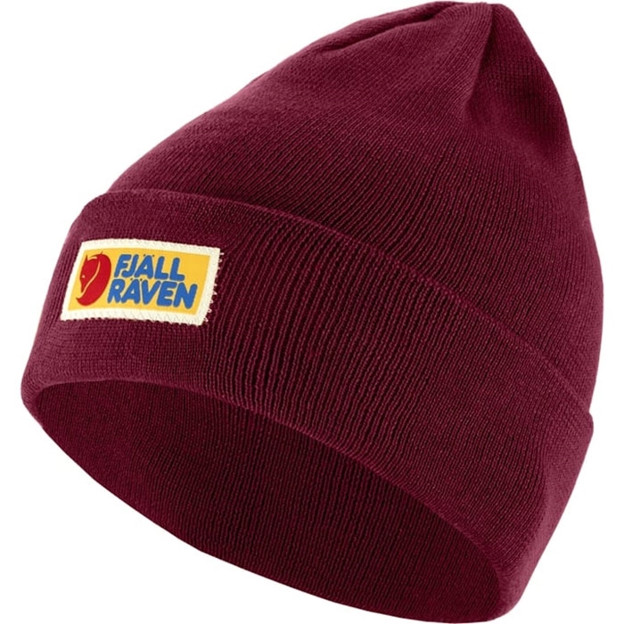 Fjällräven Vardag Classic Beanie-bordeaux red - Hue