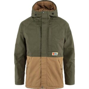 Fjällräven Vardag Lite Padded Jacket Mens, Laurel Green / Brown