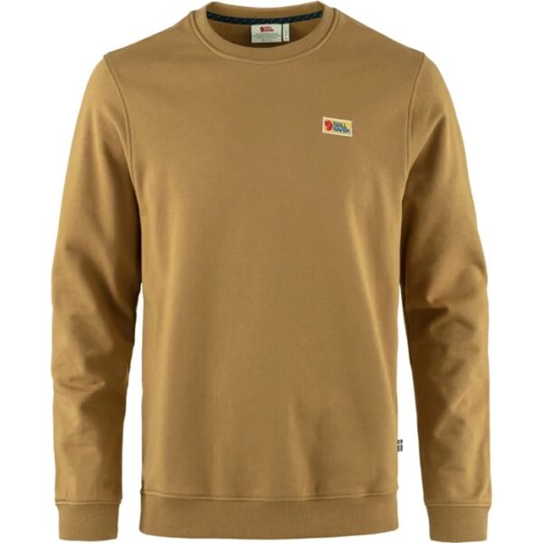 Fjällräven Vardag Sweater Herre / Mænd-Grønwheat Brun-2XL - Trøjer