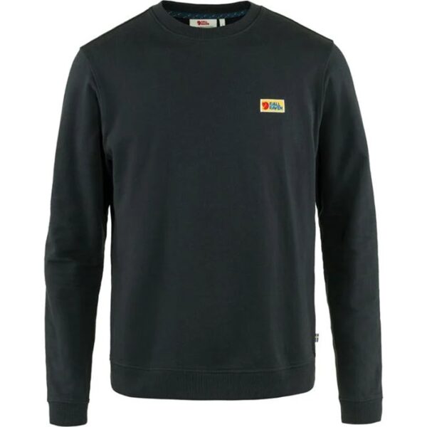 Fjällräven Vardag Sweater Herre / Mænd-Sort-L - Trøjer