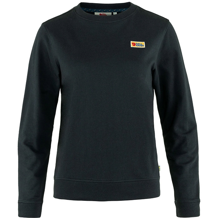 Fjällräven Vardag Sweater Kvinder / Damer-black-S - Trøjer