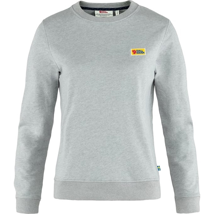 Fjällräven Vardag Sweater Kvinder / Damer-grey melange-S - Trøjer
