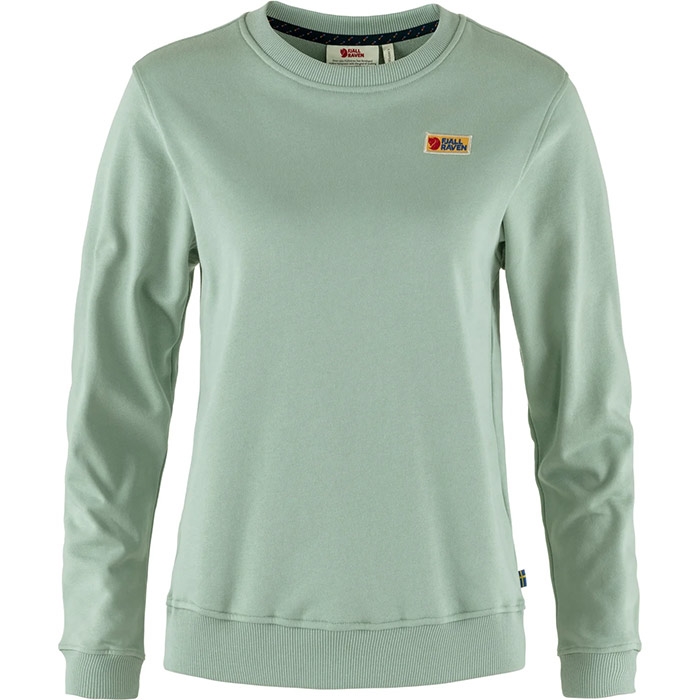 Fjällräven Vardag Sweater Kvinder / Damer-misty green-L - Trøjer