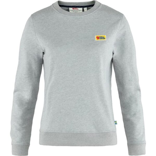 Fjällräven Vardag Sweater Women-grey melange-L - Trøjer