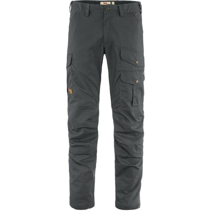Fjällräven Vidda Pro Lite Trousers Herre / Mænd-dark grey-48-long - Bukser herre