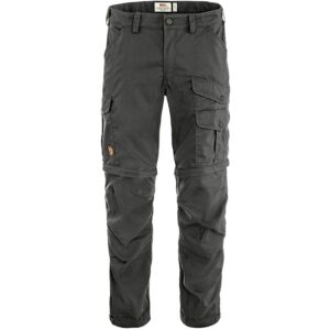 Fjällräven Vidda Pro Lite Zip-Off Trousers Herre / Mænd-dark grey-52-regular - Bukser