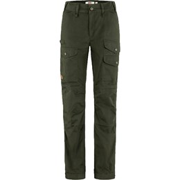 Fjällräven Vidda Pro Ventilated Trousers Regular Dame 44 Grøn Outdoor bukser
