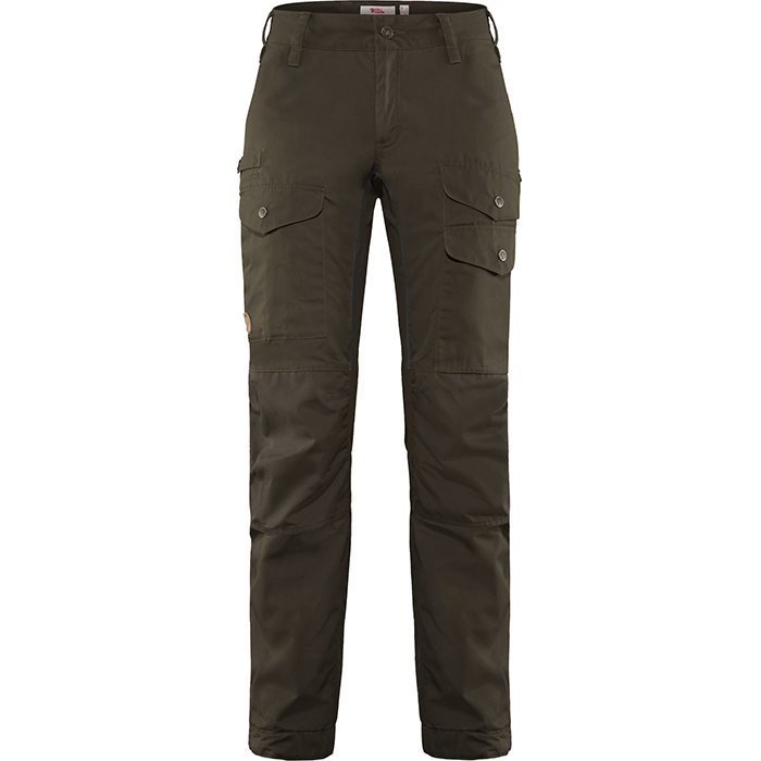 Fjällräven Vidda Pro Ventilated Trousers Women Short-dark olive-36