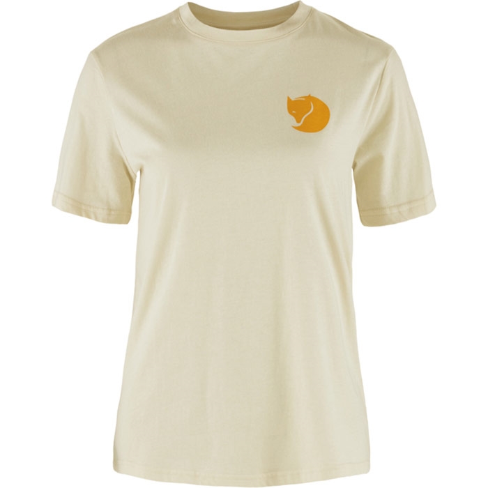 Fjällräven Walk With Nature T-Shirt Kvinder / Damer-chalk white-XS - T-Shirts