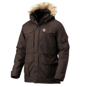 Fjällräven Yupik Parka Mens, Black Brown