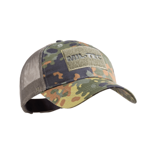 Flecktarn kasket - Trucker Baseball Cap - Mil-Tec