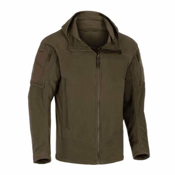Fleece Hoodie Lynx | Grøn - Clawgear - S