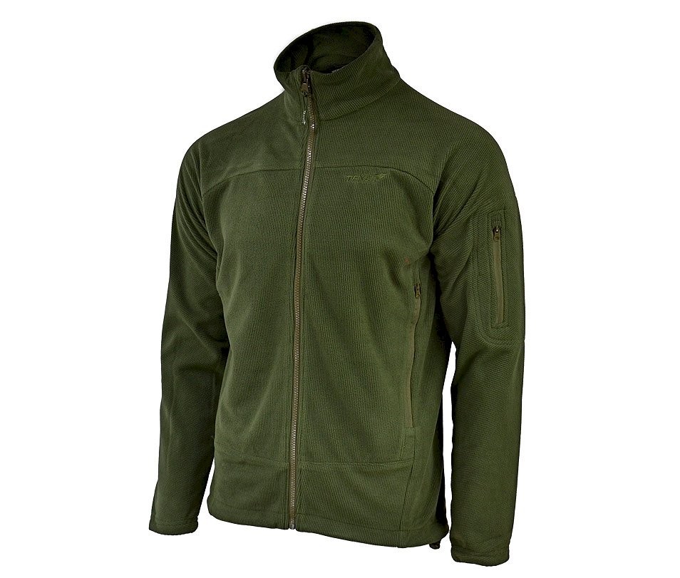 Fleece jakke CONGER Texar - Medium - Olive
