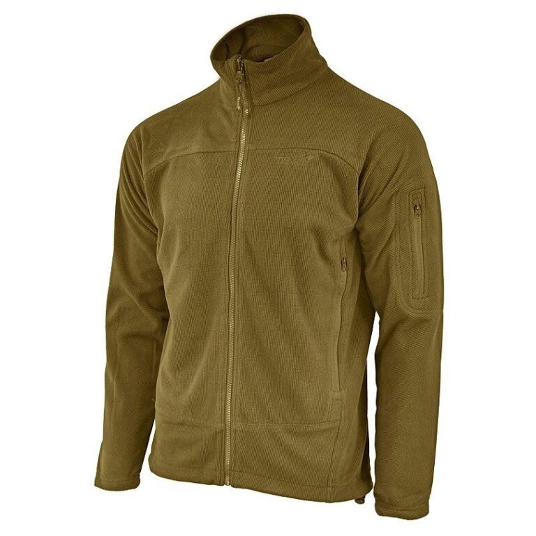 Fleece jakke CONGER - Texar - Small - Coyote