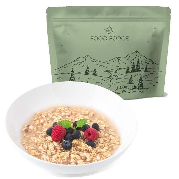 Food Force Bærmüsli 100g (430 kcal) - Mad