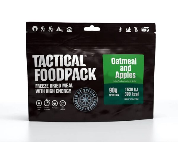 Frysetørret mad | Havregrød og æble - Tactical Foodpack®