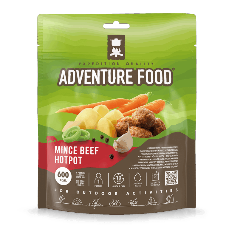 Frysetørret mad | Kartoffel gryderet med kødboller - Adventure Food