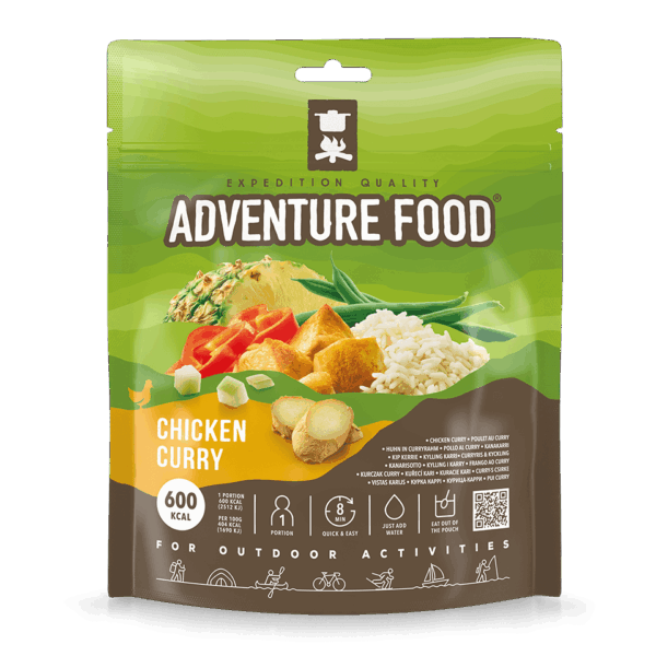 Frysetørret mad | Kylling karry - Adventure Food