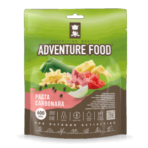 Frysetørret mad | Pasta Carbonara - Adventure Food