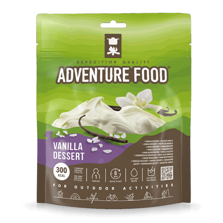Frysetørret mad | Vanilje dessert - Adventure Food