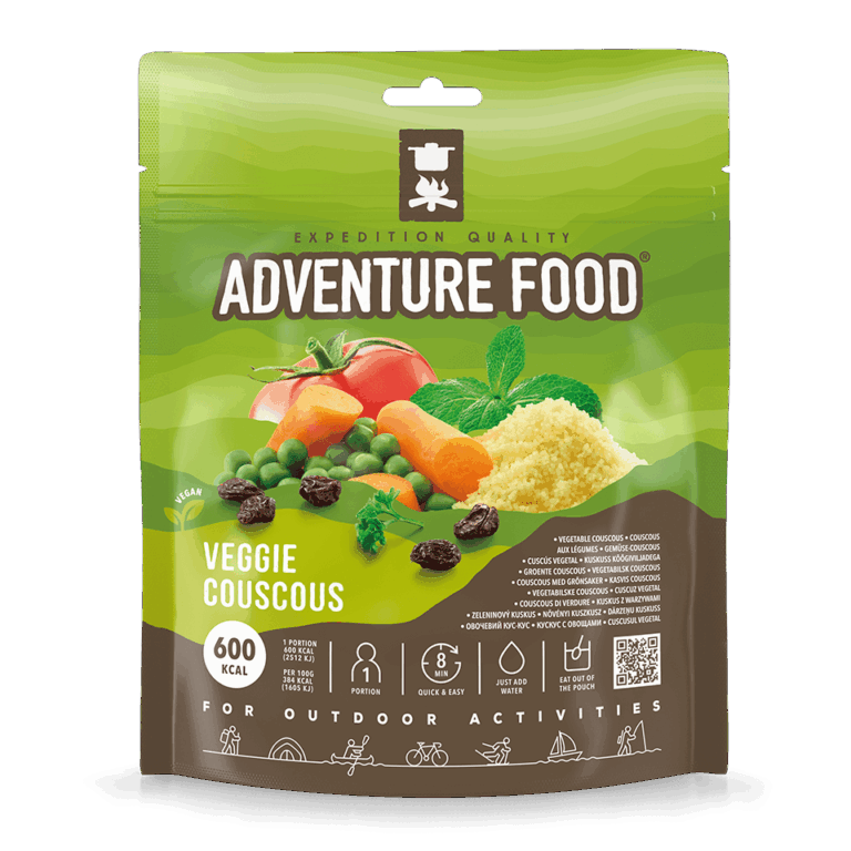 Frysetørret mad | Vegetar Couscous - Adventure Food