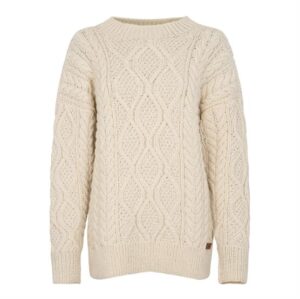 Fuza Wool Ladies Tilda Sweater, White