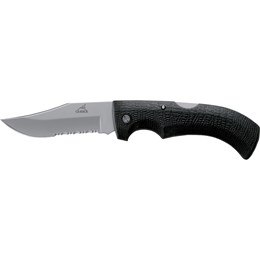 Gerber Gator - Clip Point, Serrated Edge Foldekniv Foldeknive