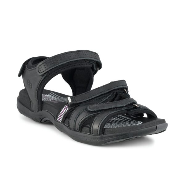 Green Comfort Corsica Caia, black-36 - Sandaler