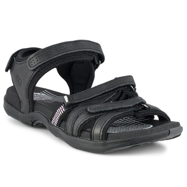 Green Comfort Corsica Sandal Slim, black-42 - Sandaler