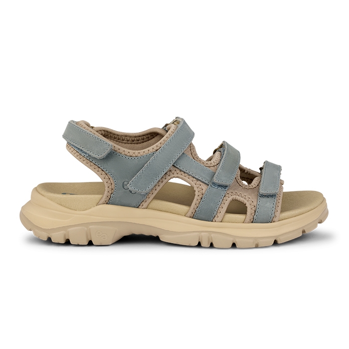 Green Comfort Kiruna Kaisa Sandal, light blue-37 - Sandaler