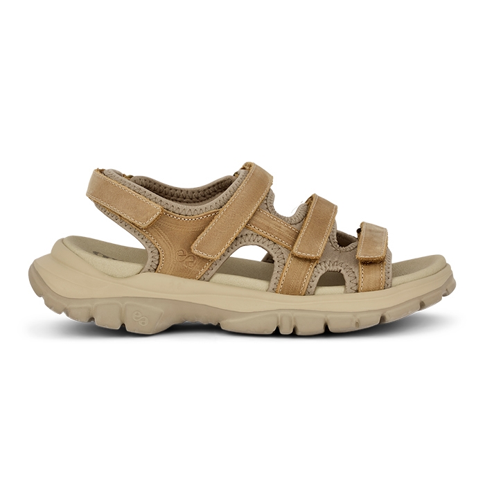 Green Comfort Kiruna Kaisa Sandal, taupe-38 - Sandaler