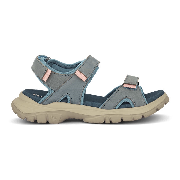 Green Comfort Kiruna Kaya sandal, denim blue-37 - Sandaler