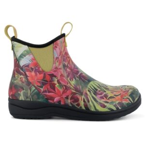 Green Comfort Rain Kvinder / Damer gummistøvler, hibiscus-36 - Gummistøvler