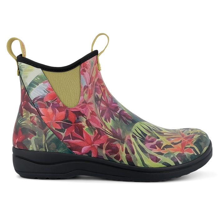 Green Comfort Rain Kvinder / Damer gummistøvler, hibiscus-37 - Gummistøvler