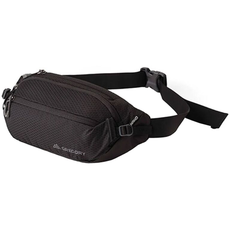 Gregory Nano Waistpack Sort Bæltetasker