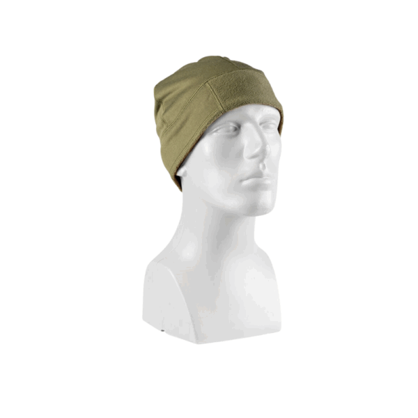 Grøn fleece hue - Mil-Tec