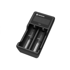 HIK Micro batterilader til 2 batterier 18650 & 21700