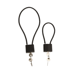 Hængelås med stålkabel 380MM - Mil-Tec