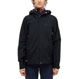 Haglöfs Astral GTX II Jacket Dame M Sort Skaljakker