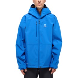 Haglöfs Front Proof Jacket Herre M Blå Skaljakker