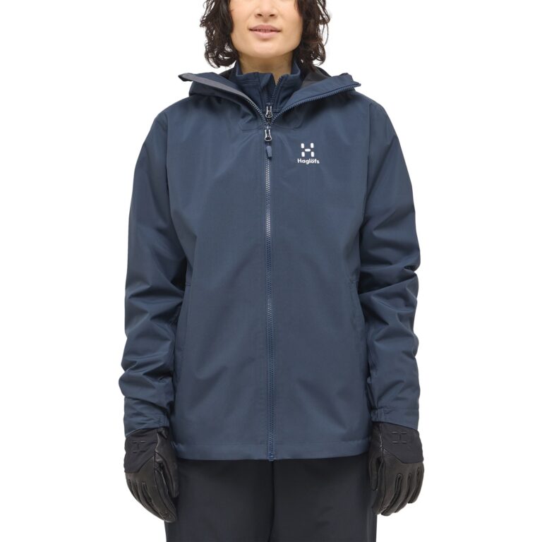 Haglöfs Korp Proof Jacket Dame XS Blå Skaljakker