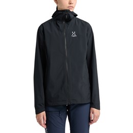 Haglöfs Korp Proof Jacket Dame XS Sort Skaljakker