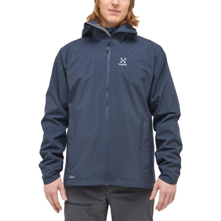 Haglöfs Korp Proof Jacket Herre L Blå Skaljakker