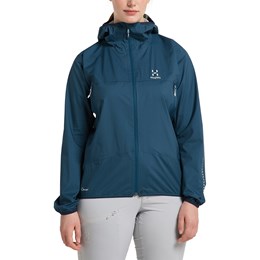 Haglöfs L.I.M PROOF Jacket Dame S Blå Skaljakker