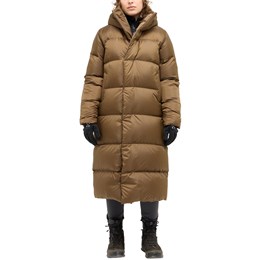 Haglöfs Long Down II Parka Dame L Brun Dunjakker