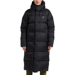 Haglöfs Long Down Parka Dame M Sort Dunjakker