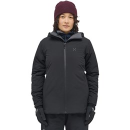 Haglöfs Mimic Alert Hood Dame XL Sort Fiberjakker